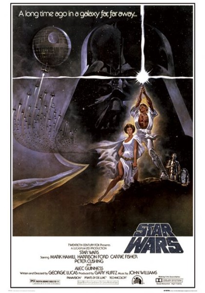 Star Wars A Long Time Ago In A Galaxy Far Away Athena Posters