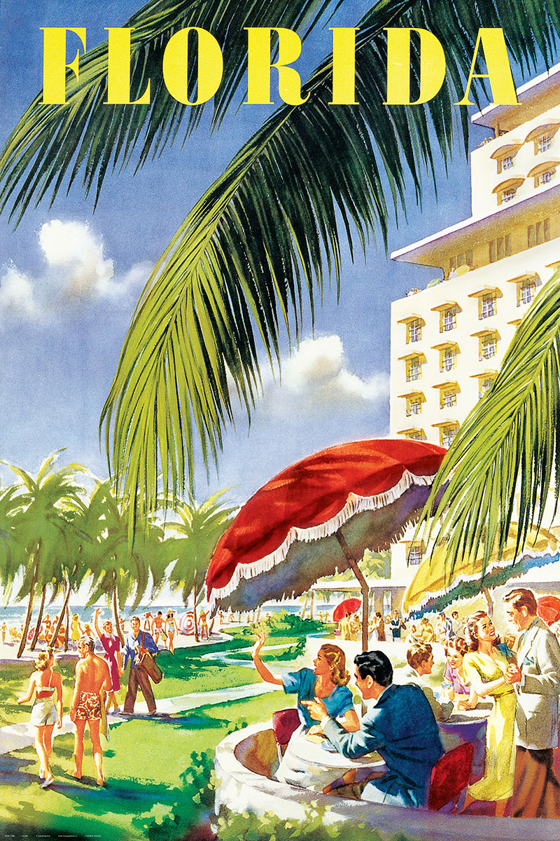 La Florida nei poster vintage | Enjoy Travel and Art