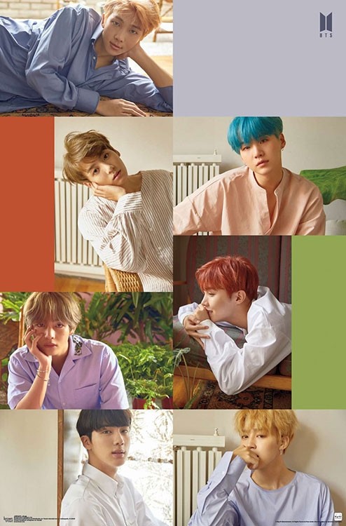 BTS - Group - Athena Posters