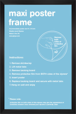 Frame Company Black White or Beech Picture Photo Poster Frames