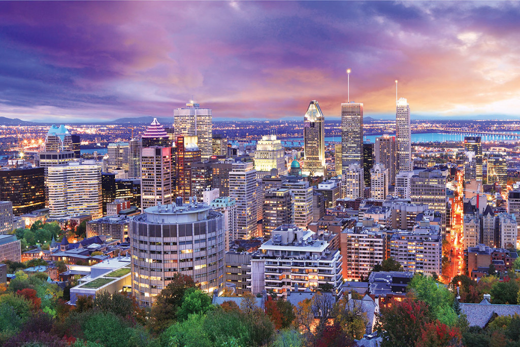 Montreal Skyline Athena Posters