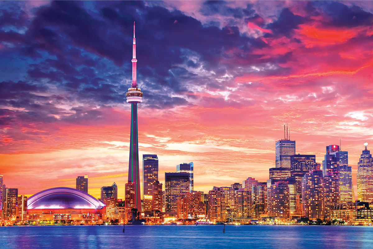 Toronto Skyline Athena Posters
