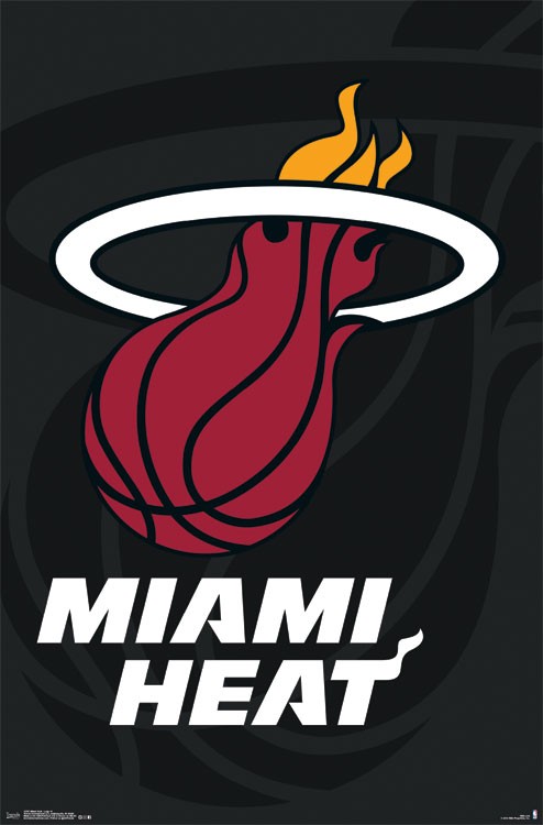 Miami Heat - Logo 14 - Athena Posters