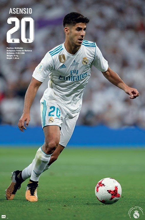 Real Madrid - Marco Asensio - Athena Posters