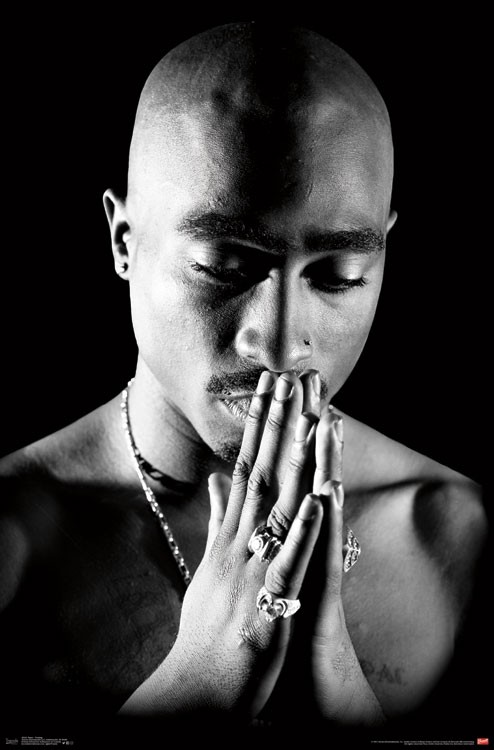 Tupac Praying - Athena Posters