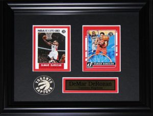 DeMar DeRozan Toronto Raptors Signed Jersey NBA Basketball Collector Frame