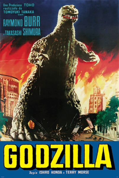 Godzilla - Fire - Athena Posters