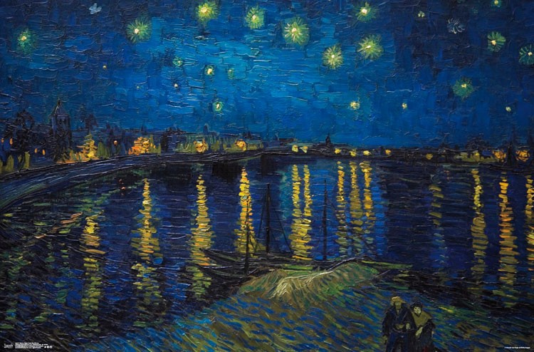 Starry Night over The Rhone - Athena Posters