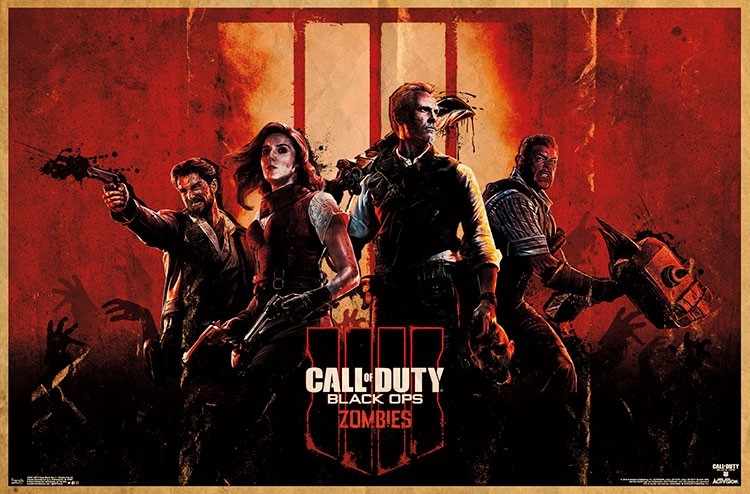 Call Of Duty Black Ops 4 Zombie Athena Posters