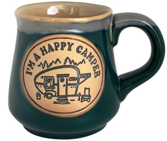 happy camper mug life is good