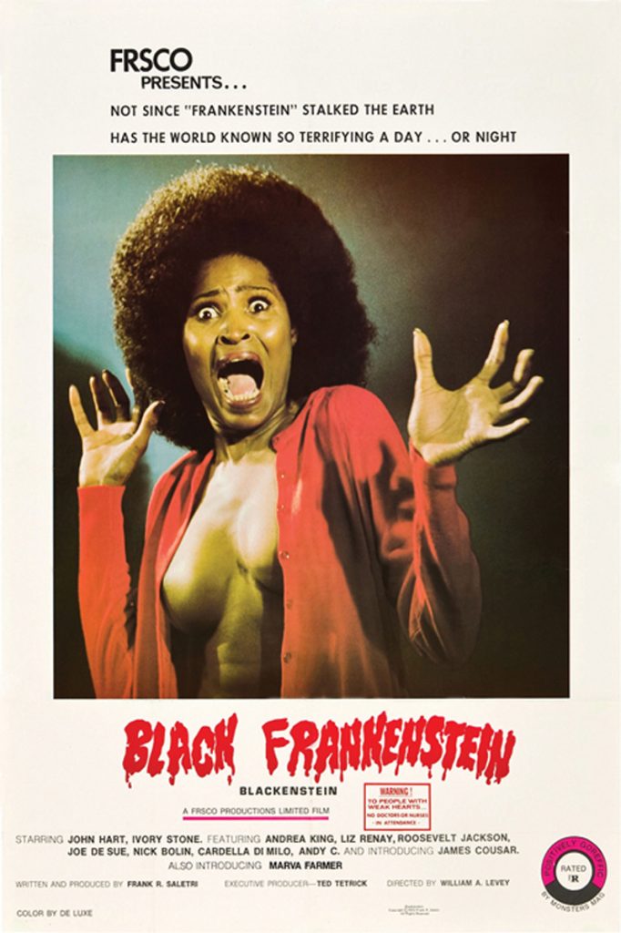Z Black Frankenstein Athena Posters