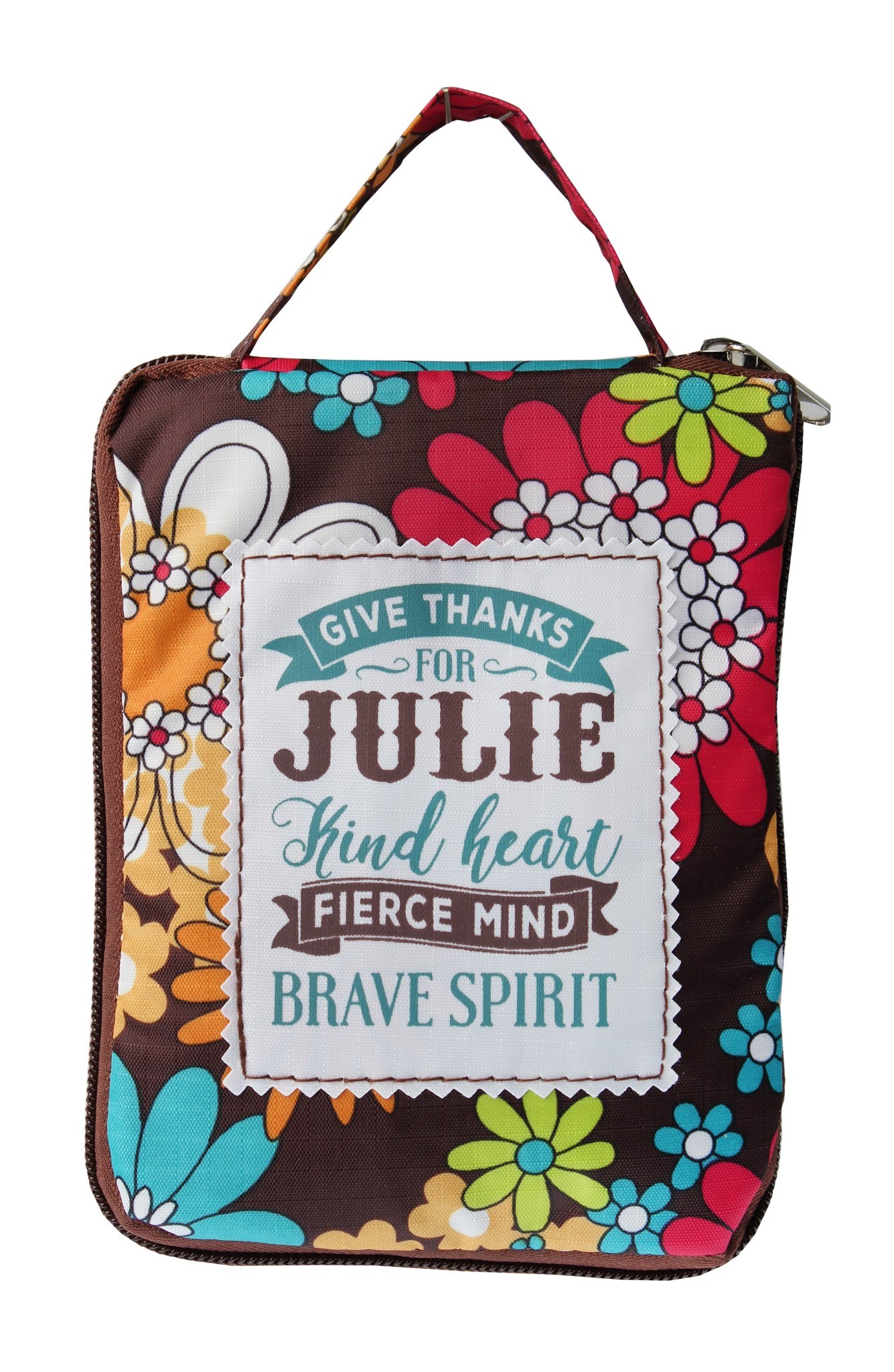 Give Thanks for Julie-Kind Heart Fierce Mind Brave Spirit - Foldable &  Reusable Tote Bag - Athena Posters