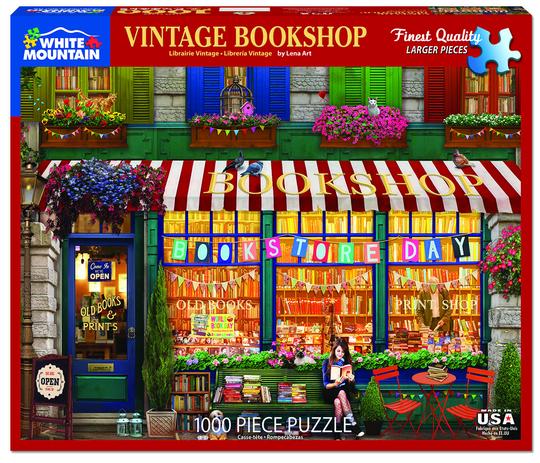 Vintage Bookshop - 1000 Piece Puzzle