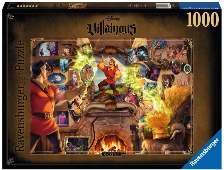 Disney Villainous: Gaston - 1000 Piece Puzzle - Athena Posters