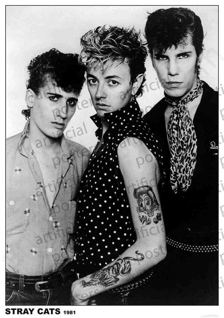 Stray Cats, Group 1981 Athena Posters