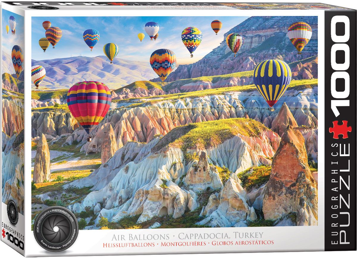 Air Balloons Over Cappadocia - 1000 piece puzzle - Athena Posters
