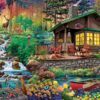 Cabin In The Woods - 500 Piece Puzzle - Image 3