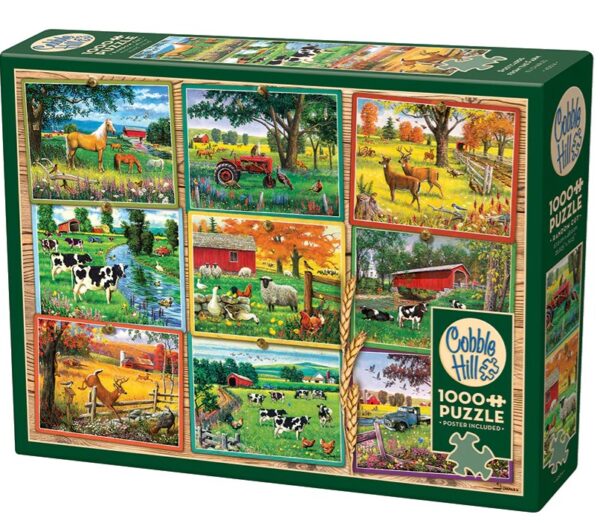 Postcards from the Farm - 1000 Piece Puzzle