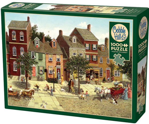 The Curve in the Square - 1000 Piece Puzzle