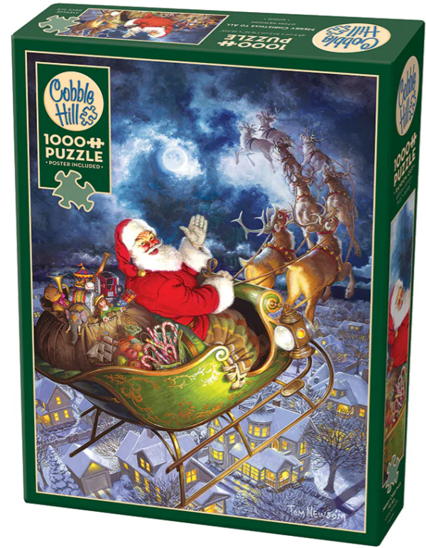 Merry Christmas to All - 1000 Piece Puzzle