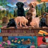 Pups and Ducks (Family) - 350 Piece Puzzle - Image 3
