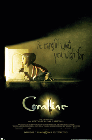 Coraline - Be Careful One Sheet