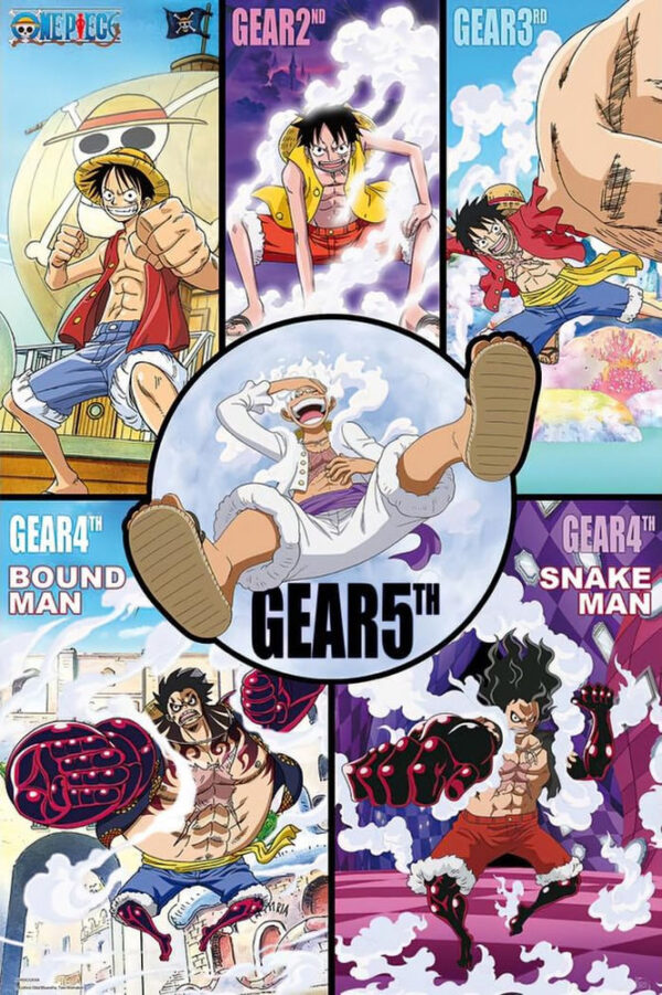 One Piece - Gears History
