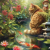 Koi Cat - 275 Piece Puzzle - Image 2