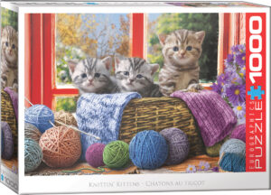 Knittin' Kittens - 1000 Piece Puzzle