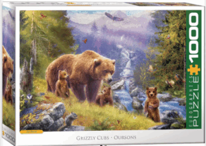 Grizzly Cubs - 1000 Piece Puzzle