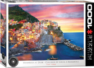 Manarola at Dusk, Italy - 1000 Piece Puzzle