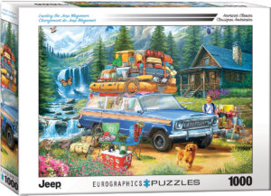 Loading the Jeep Wagoneer - 1000 Piece Puzzle