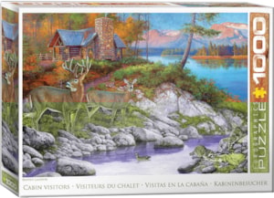Cabin Visitors - 1000 Piece Puzzle