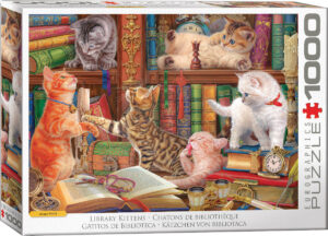 Library Kittens - 1000 Piece Puzzle