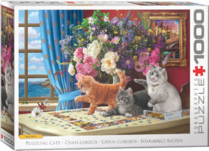 Puzzling Cats - 1000 Piece Puzzle