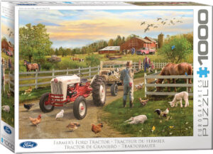 Farmer's Ford Tractor - 1000 Piece Puzzle