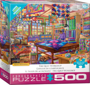 The Quilt Workshop - 500 Piece Puzzle