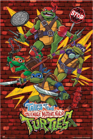 Teenage Mutant Ninja Turtles - Brick Wall