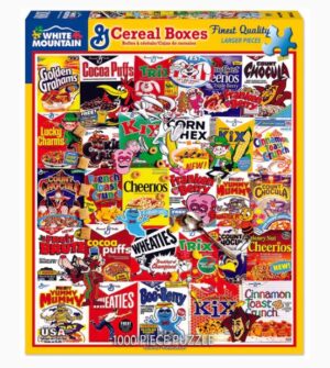 Cereal Boxes - 1000 Piece Puzzle