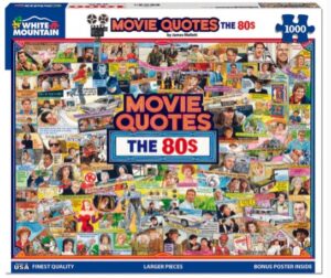 Movie Quotes The 80s - 1000 Piece Puzzle