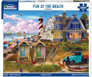 Fun at the Beach - 1000 Piece Puzzle
