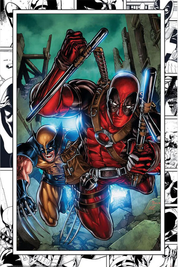 Deadpool & Wolverine - Comic - Athena Posters