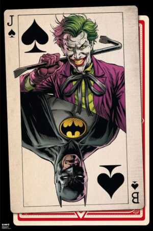 Joker & Batman - Playing Card