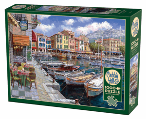 Cafe in Cassis - 1000 Piece Puzzle