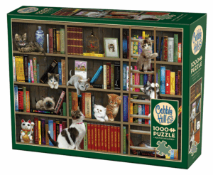 Kitty Librarians - 1000 Piece Puzzle