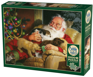Santa's Quiet Time - 1000 Piece Puzzle