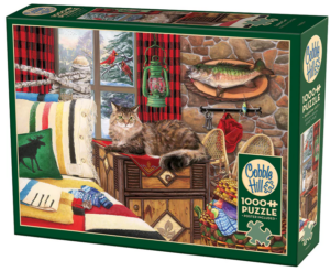 Lodge Cat - 1000 Piece Puzzle