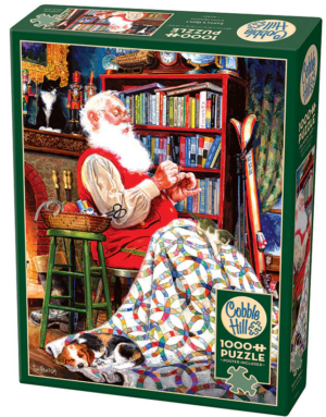 Santa's Quilt - 1000 Piece Puzzle