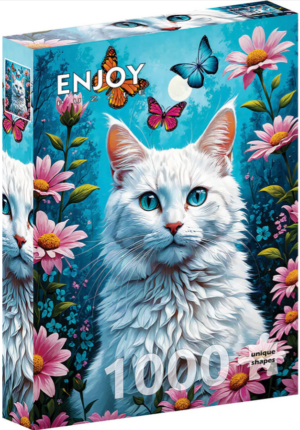 White Cat - 1000 Piece Puzzle