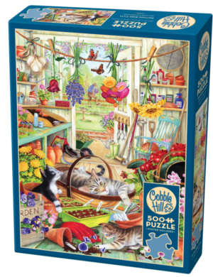 Potting Shed Cats - 500 Piece Puzzle